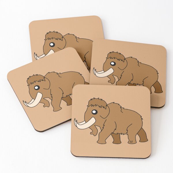 Item preview, Mamut lanudo de dibujos animados designed and sold by JJs-digiDesigns.