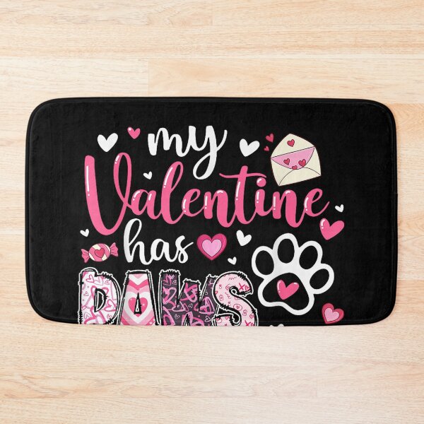 Item preview, Dog Valentine My Valentine Has Paws – Dog Mom Women Girl designed and sold by artcultreone.