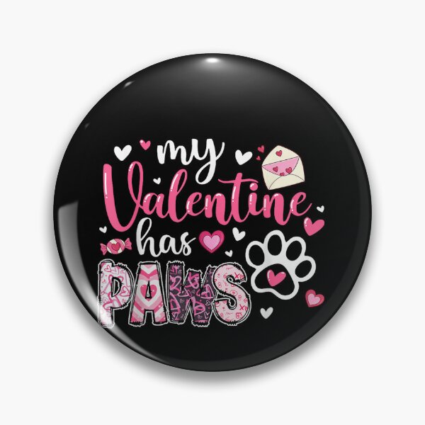 Item preview, Dog Valentine My Valentine Has Paws – Dog Mom Women Girl designed and sold by artcultreone.