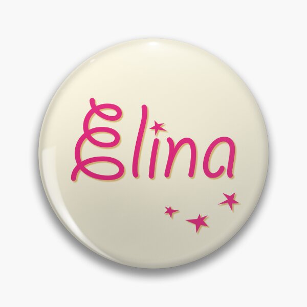 Item preview, My Name is Elina designed and sold by CharlottePlaceArt.