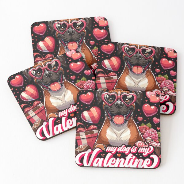 Item preview, My Boxer Is My Valentine designed and sold by artcultreone.