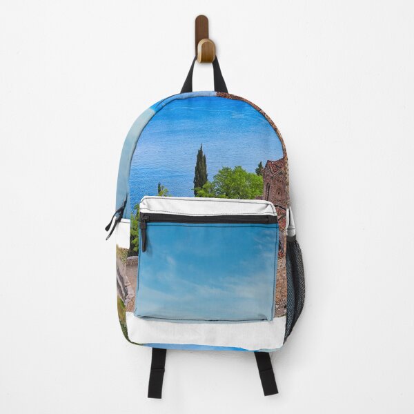 Item preview, Church of St. John at Kaneo, overlooking Lake Ohrid, North Macedonia. UNESCO World heritage designed and sold by goceris.