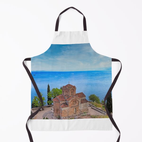 Item preview, Church of St. John at Kaneo, overlooking Lake Ohrid, North Macedonia. UNESCO World heritage designed and sold by goceris.