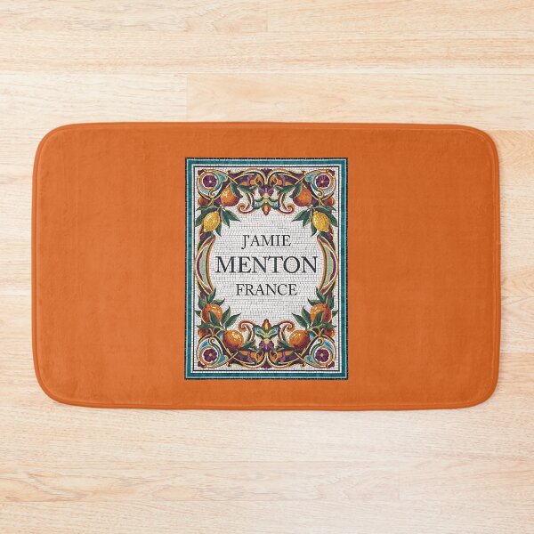 Item preview, J’aime Menton, France – Citrus Mosaic Art Design designed and sold by FrancophileFun.
