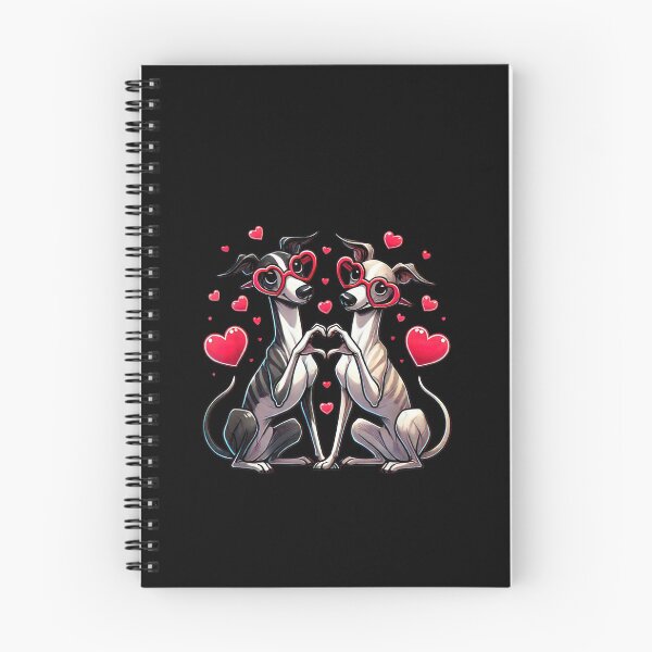 Item preview, Heart Sign Hand Whippet – Valentine Dog designed and sold by artcultreone.
