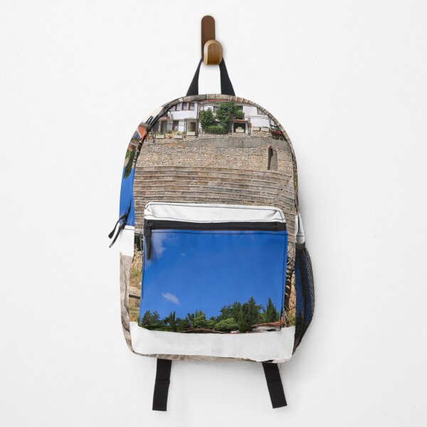 Item preview, Ancient amphitheater in the old town of Ohrid and Samuel's Fortress in North Macedonia designed and sold by goceris.