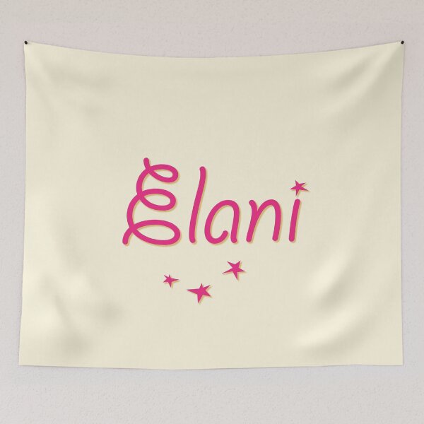 Item preview, My Name is Elani designed and sold by CharlottePlaceArt.