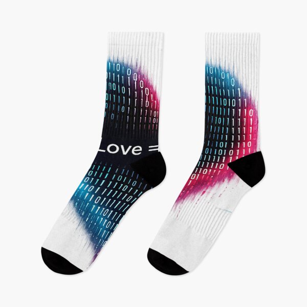Item preview, Love = True; Coding Heart – Programmer Love Valentine Tech Art designed and sold by FUIRY .