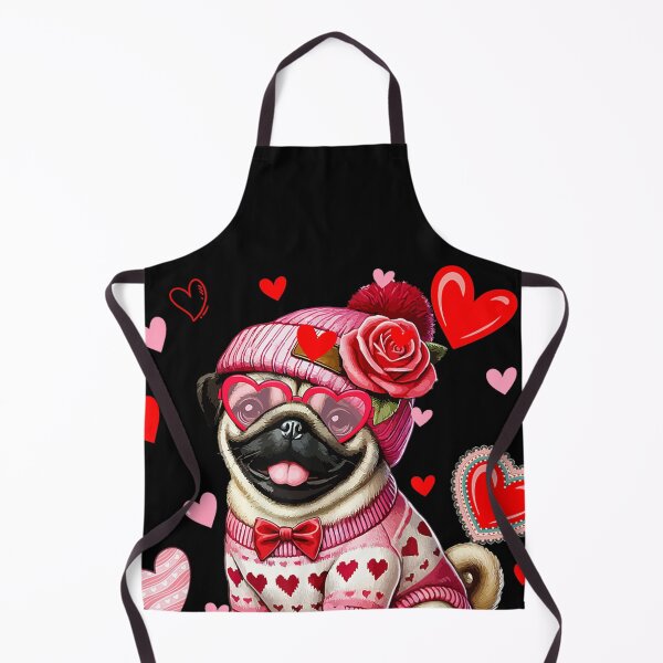 Item preview, Pug Sunglasses Valentine Hearts Lover Owner designed and sold by artcultreone.