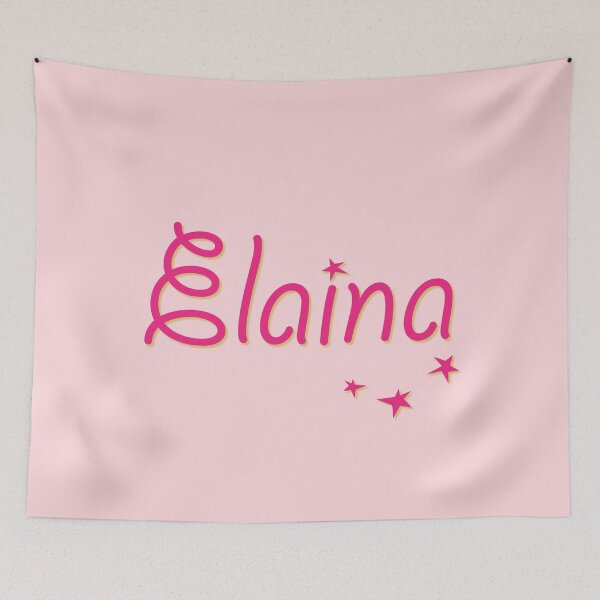 Item preview, My Name is Elaina designed and sold by CharlottePlaceArt.