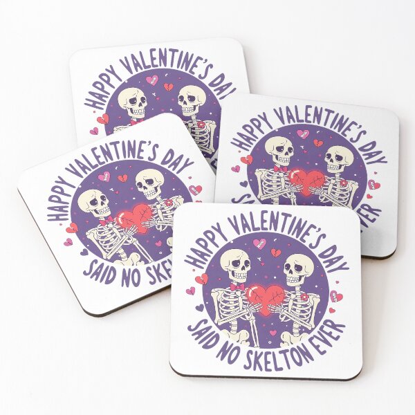 Item preview, Happy Valentine’s Day Said No Skeleton Ever Funny designed and sold by Star3NowForMe.