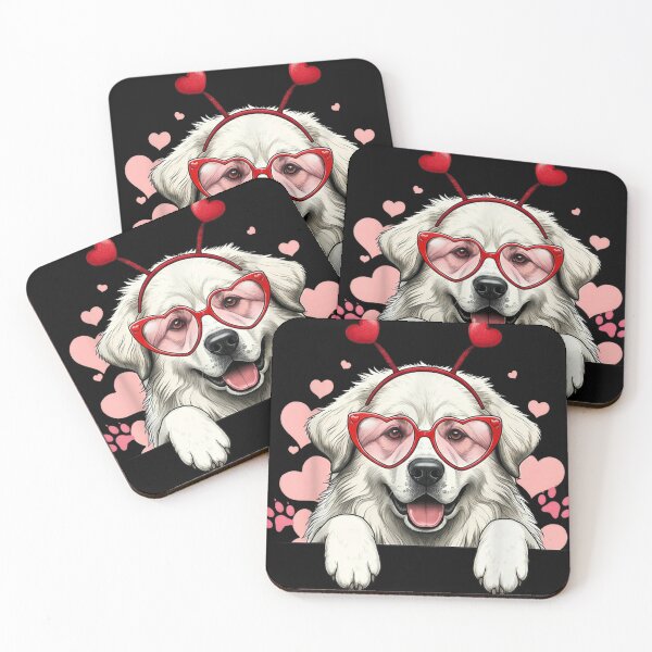 Item preview, Funny Great Pyrenees Heart Headband – Valentine designed and sold by artcultreone.