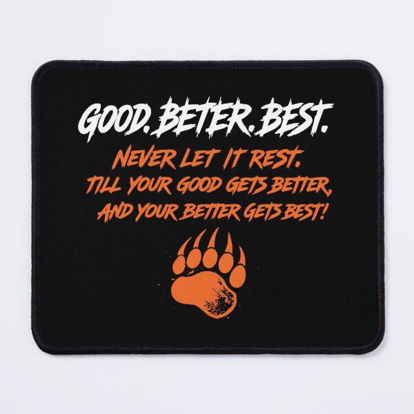 Item preview, Chicago Football Good Better Best designed and sold by RebeltouilleArt.