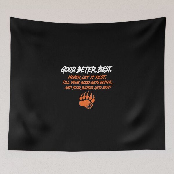 Item preview, Chicago Football Good Better Best designed and sold by RebeltouilleArt.