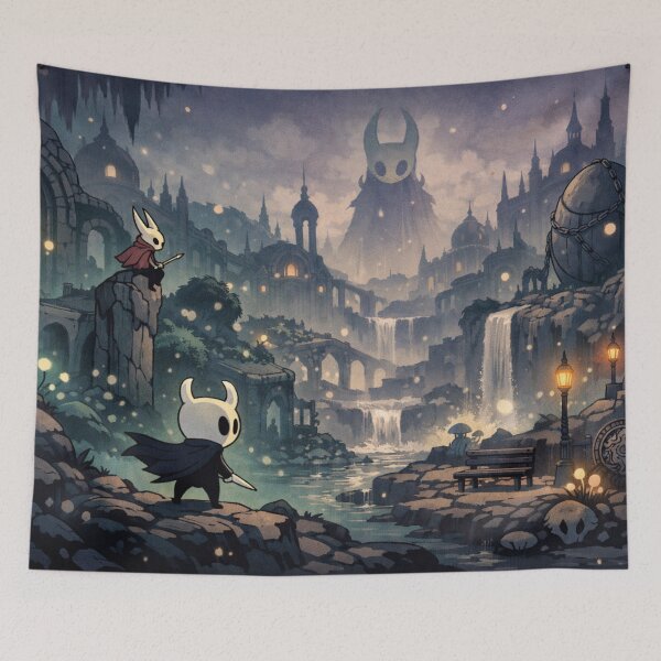 Item preview, Hollow Knight artwork inspired designed and sold by FeelTheDrawing.