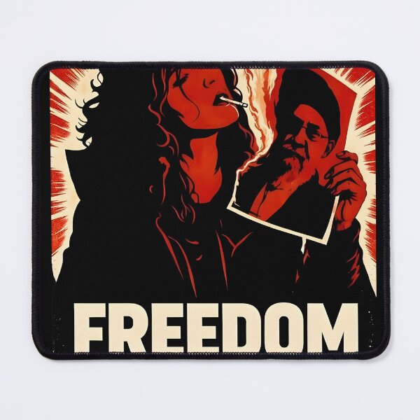 Item preview, FREEDOM — Woman, Resistance and the Fall of Tyranny | Protest Art designed and sold by AveCruxT.