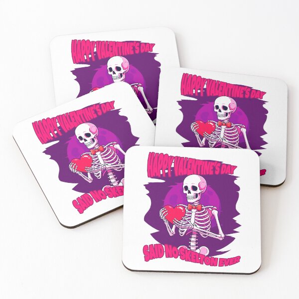 Item preview, Happy Valentine’s Day Said No Skeleton Ever Funny valentine saying designed and sold by Star3NowForMe.