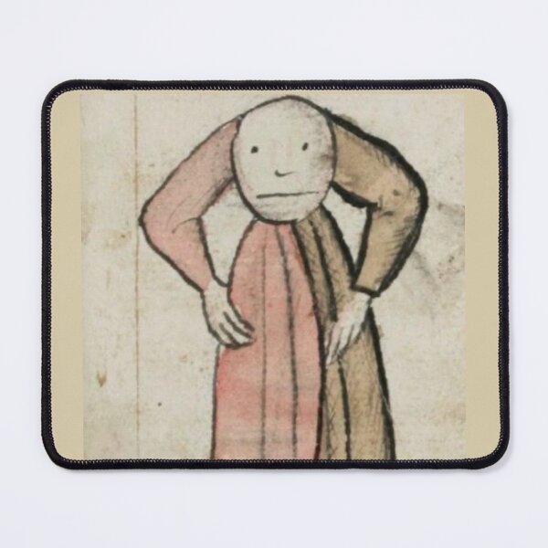 Item preview, "Don't laugh, look at your friend's face," medieval painting, 5th century AD designed and sold by PatronesKawai.