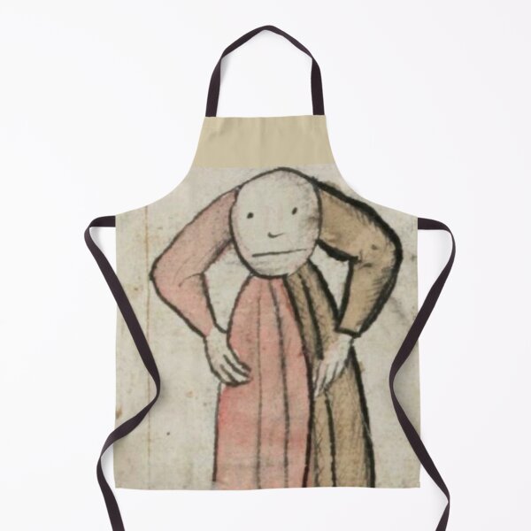 Item preview, "Don't laugh, look at your friend's face," medieval painting, 5th century AD designed and sold by PatronesKawai.