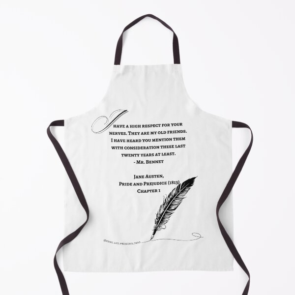 Item preview, Mr. Bennet Quote - Chapter 1 designed and sold by PandPFans.