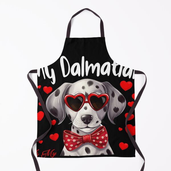Item preview, My Dalmatian Is My Valentine – Dog Lover Valentine’s Day designed and sold by artcultreone.