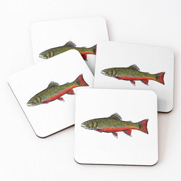 Item preview, Brook Trout designed and sold by Kathryn Shaw - Wildflies.
