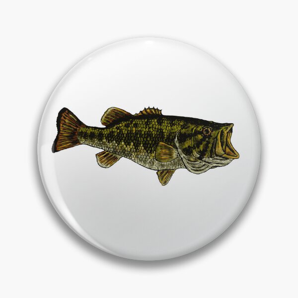 Item preview, Bass Fish designed and sold by Kathryn Shaw - Wildflies.