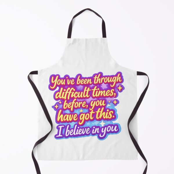 Item preview, You’ve Been Through Difficult Times Before – Motivational Retro Sticker designed and sold by Paws and Ink Art.