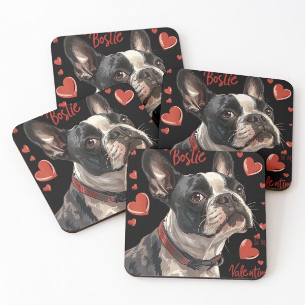 Item preview, Boston Terrier Is My Valentine – Cute Pet Dog Owner Valentine designed and sold by artcultreone.