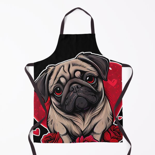 Item preview, Dog Valentine Cute Pug Valentine s Day  designed and sold by artcultreone.