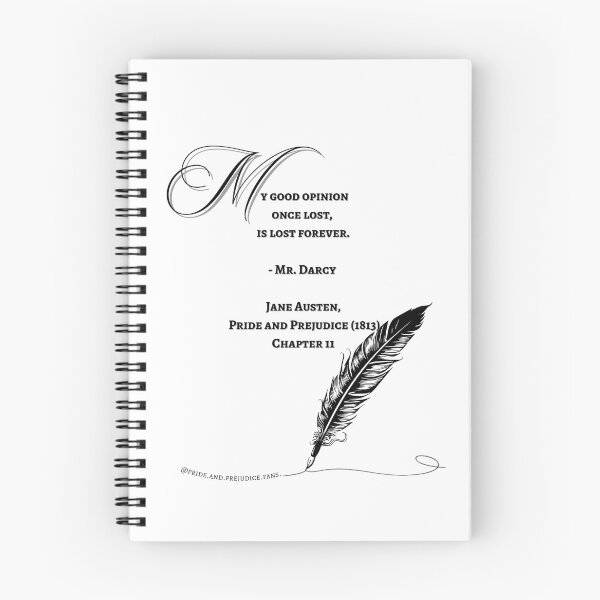 Item preview, Mr. Darcy Quote - Chapter 11 designed and sold by PandPFans.