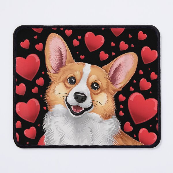Item preview, Dog Valentine Cute Corgi Valentine s Day designed and sold by artcultreone.