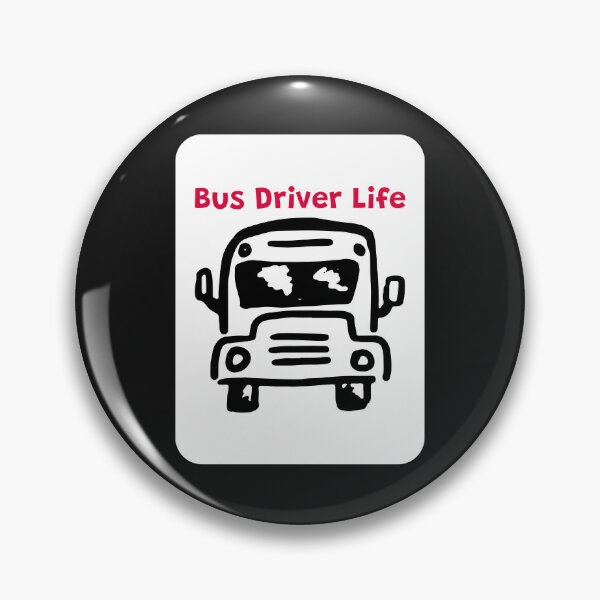 Item preview, Bus Driver Life | Minimal Bus Driver Design designed and sold by Homelife3.