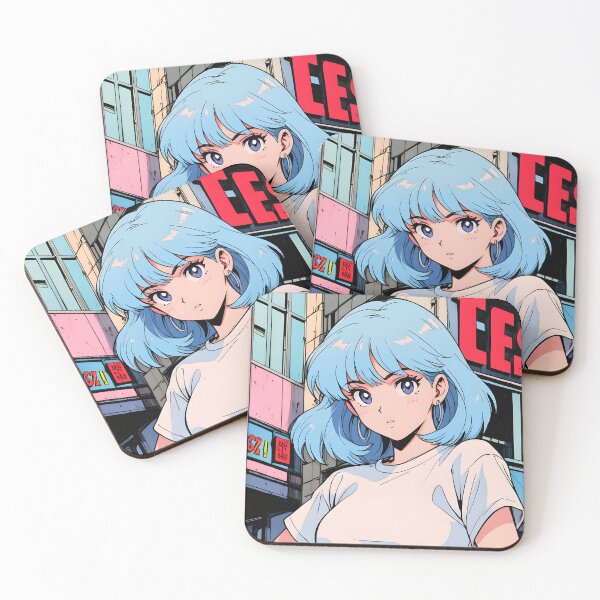 Item preview, Retro anime girl designed and sold by Anime-VHS.