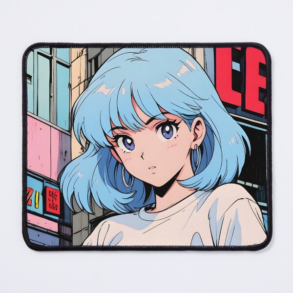 Item preview, Retro anime girl designed and sold by Anime-VHS.