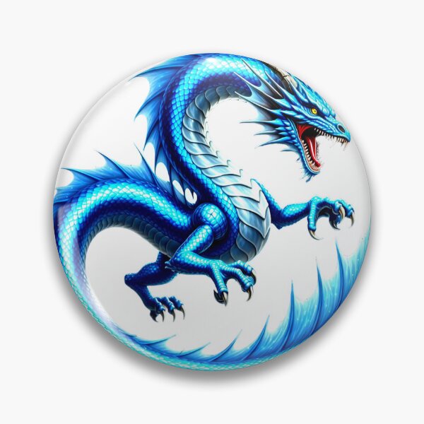 Item preview, Azure Cosmic Dragon – Galactic Guardian designed and sold by StickBuAndii.
