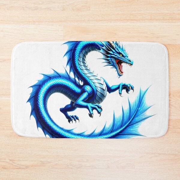 Item preview, Azure Cosmic Dragon – Galactic Guardian designed and sold by StickBuAndii.