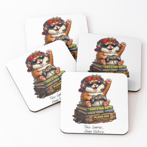 Item preview, Hamster Gamer designed and sold by AnnaCreativeArt.