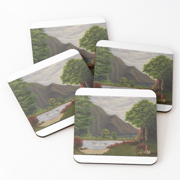 Item preview, Horses in the Valley designed and sold by Fitzartist-US.
