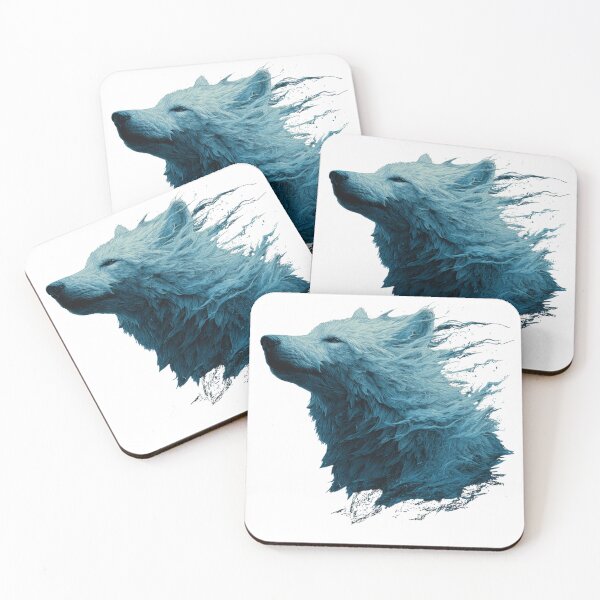 Item preview, Fenrir Wolf designed and sold by NicolasGlowArt.