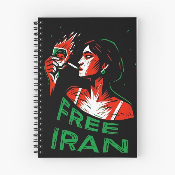 Artikelvorschau, Freies Iran – Frau, Leben, Freiheit | Kunst des Widerstands gegen das Ayatollah-Regime entworfen und verkauft von AveCruxT.