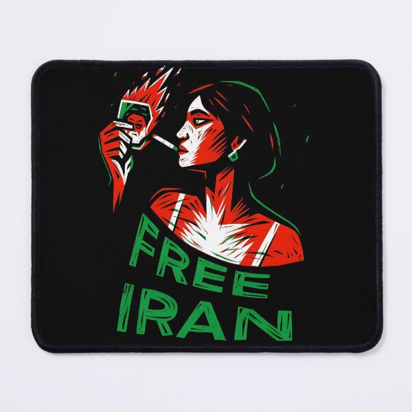 Item preview, FREE IRAN — Woman, Life, Freedom | Art of Resistance Against the Ayatollah Regime   designed and sold by AveCruxT.