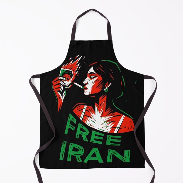 Item preview, FREE IRAN — Woman, Life, Freedom | Art of Resistance Against the Ayatollah Regime designed and sold by AveCruxT.