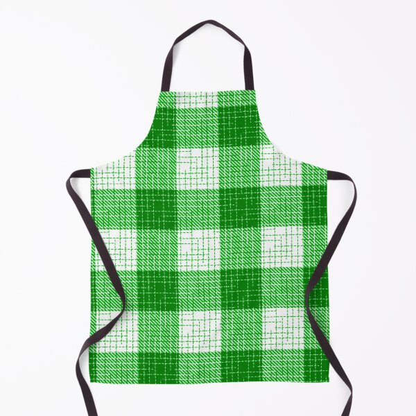 Item preview, Green And White Crosshatch Plaid Gingham Design designed and sold by PatternTitan.