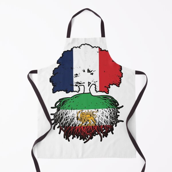Item preview, French Grown, Iranian Roots – Lion and Sun Heritage Design designed and sold by FlagX.