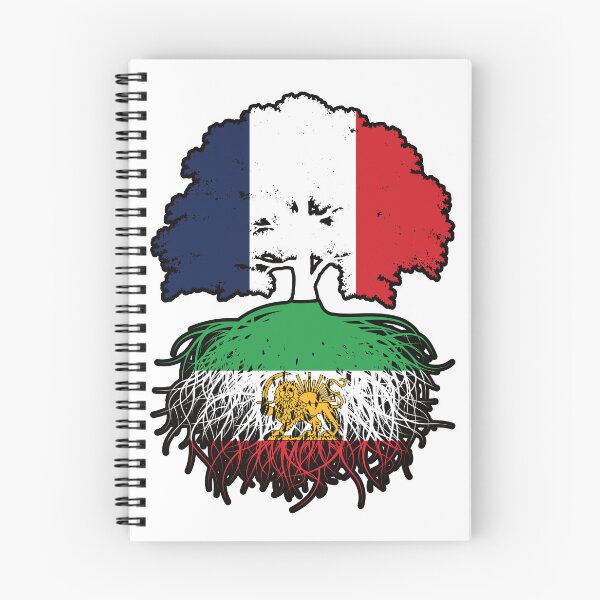 Item preview, French Grown, Iranian Roots – Lion and Sun Heritage Design designed and sold by FlagX.