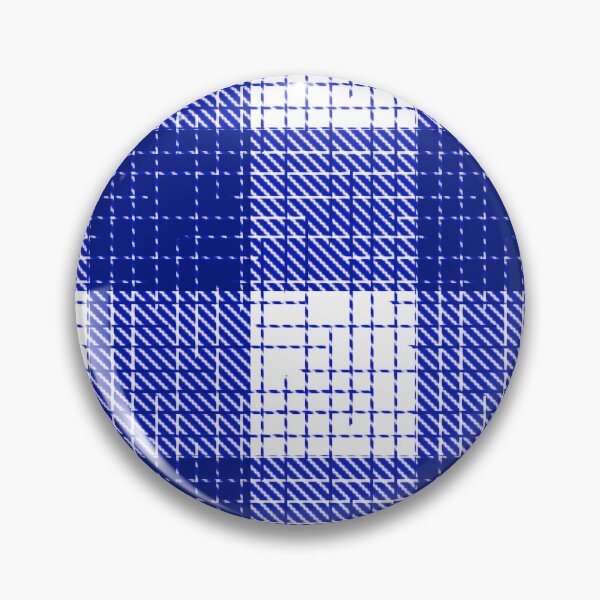 Item preview, Blue And White Crosshatch Plaid Gingham Design  designed and sold by PatternTitan.