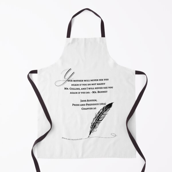 Item preview, Mr. Bennet Quote - Chapter 20 designed and sold by PandPFans.