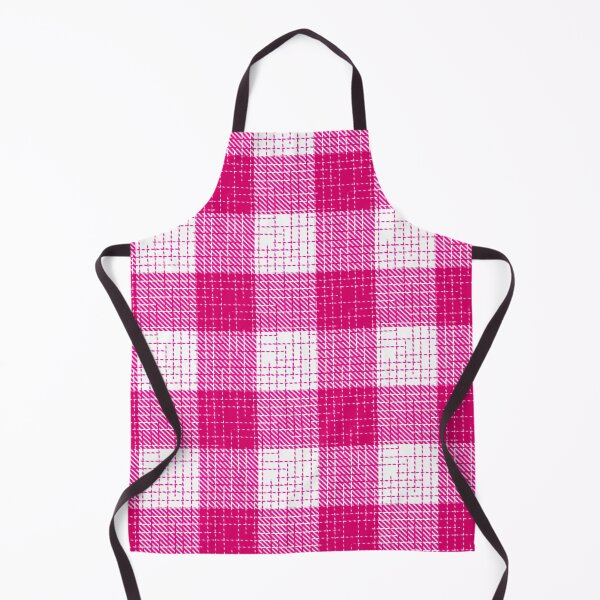Item preview, Pink And White Crosshatch Plaid Gingham Design designed and sold by PatternTitan.