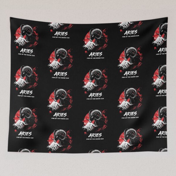 Item preview, Aries Ram Symbol – Fire Zodiac Astrology Art designed and sold by Danny-Arts1.
